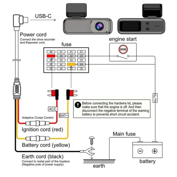 image of a dash cam