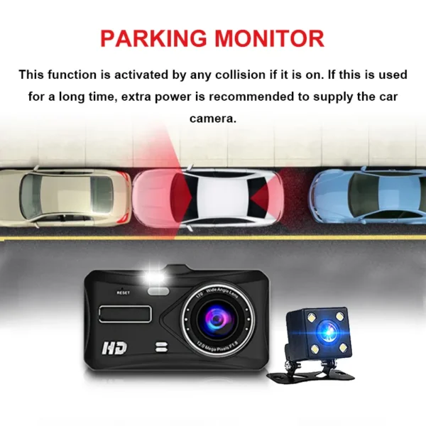 image of a dash cam
