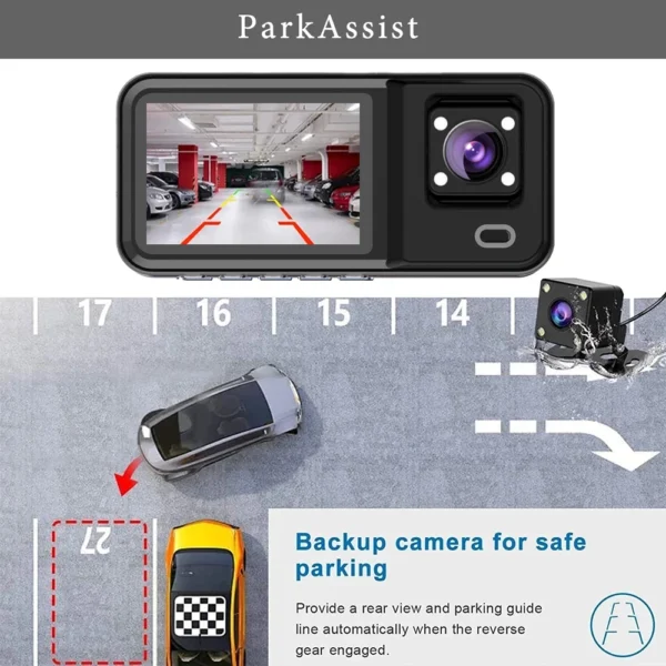 image of a dash cam