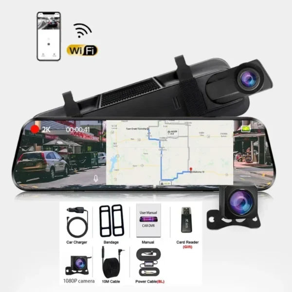image of a dash cam
