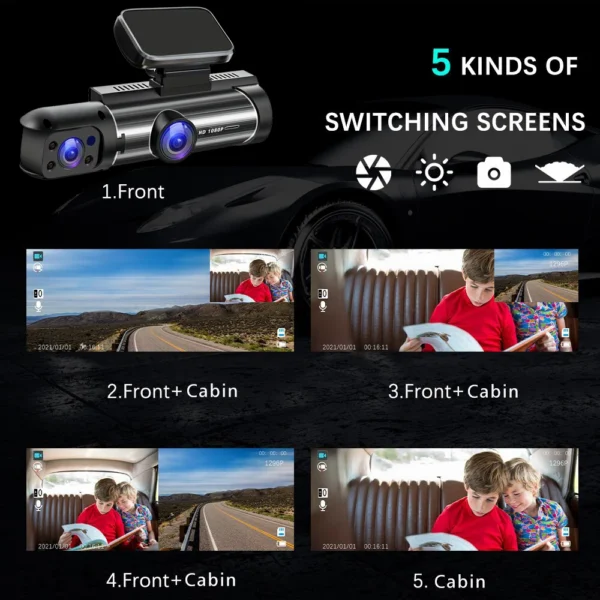 image of a dash cam
