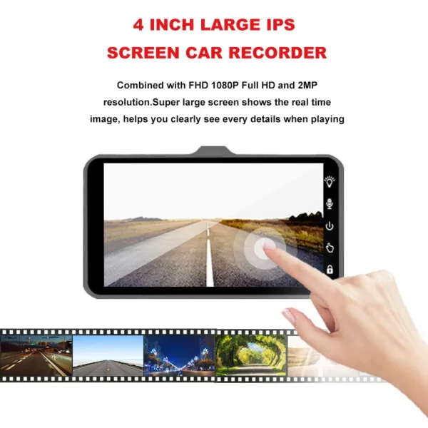 image of a dash cam