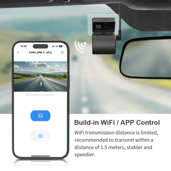 image of a dash cam