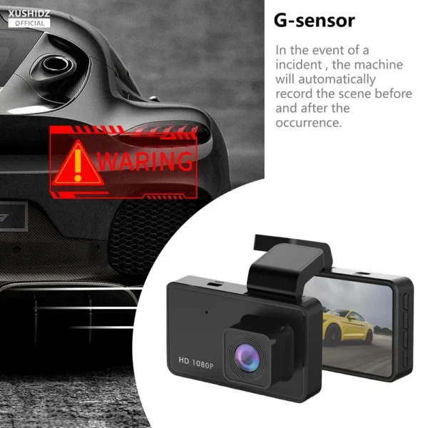 image of a dash cam