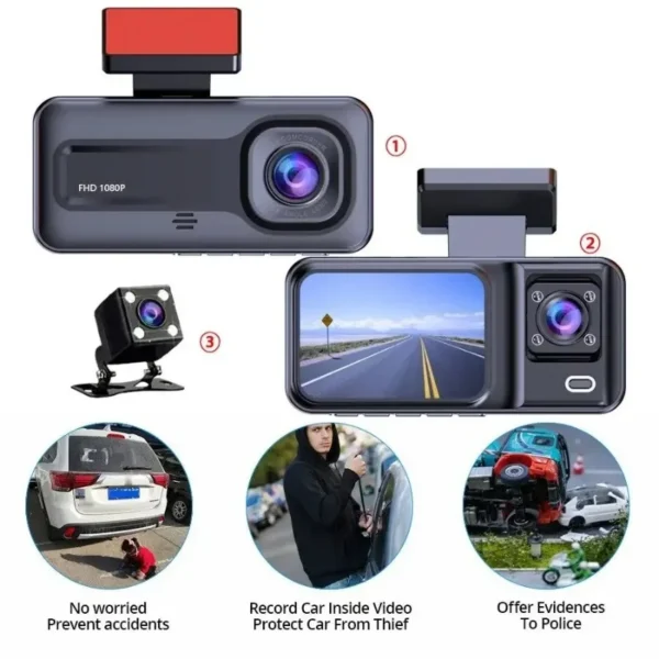 image of a dash cam