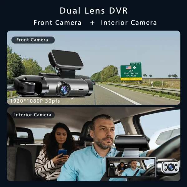 image of a dash cam